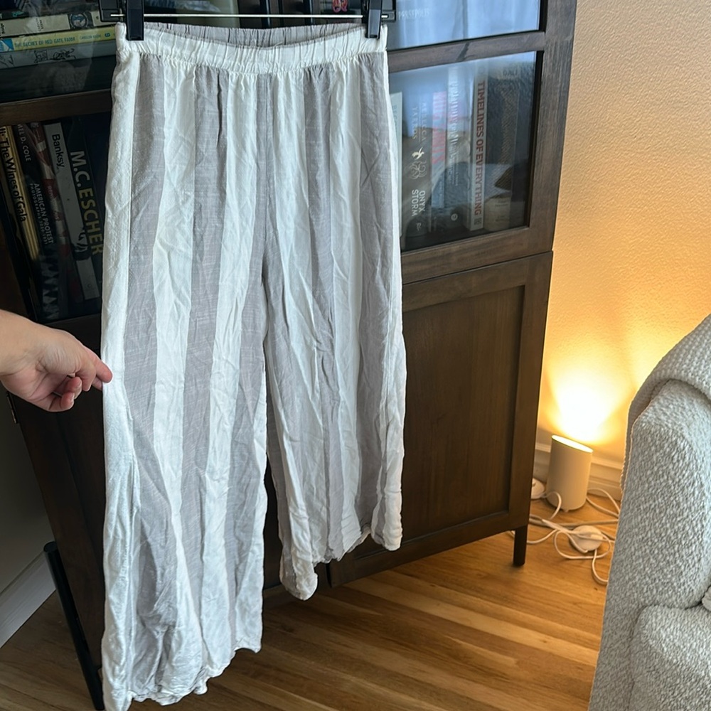 Show Me Your Mumu Wide Leg Striped Pants
